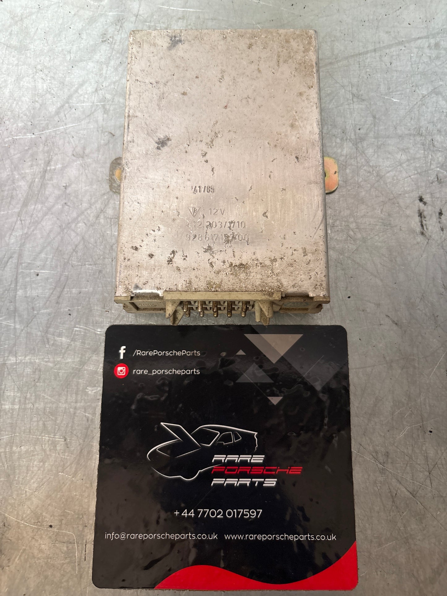 Porsche 911 928 930 control unit cruise control, used 92861712700
