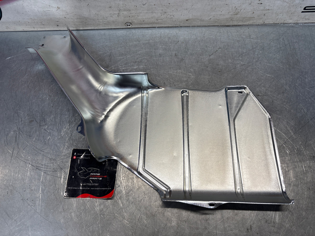 Porsche 928 S / S4 rear heat shield protection plate, refurbished 92850493204