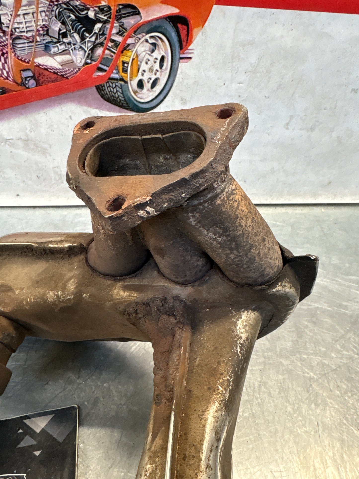 Porsche 911 930 heat exchanger, 93021102900, used