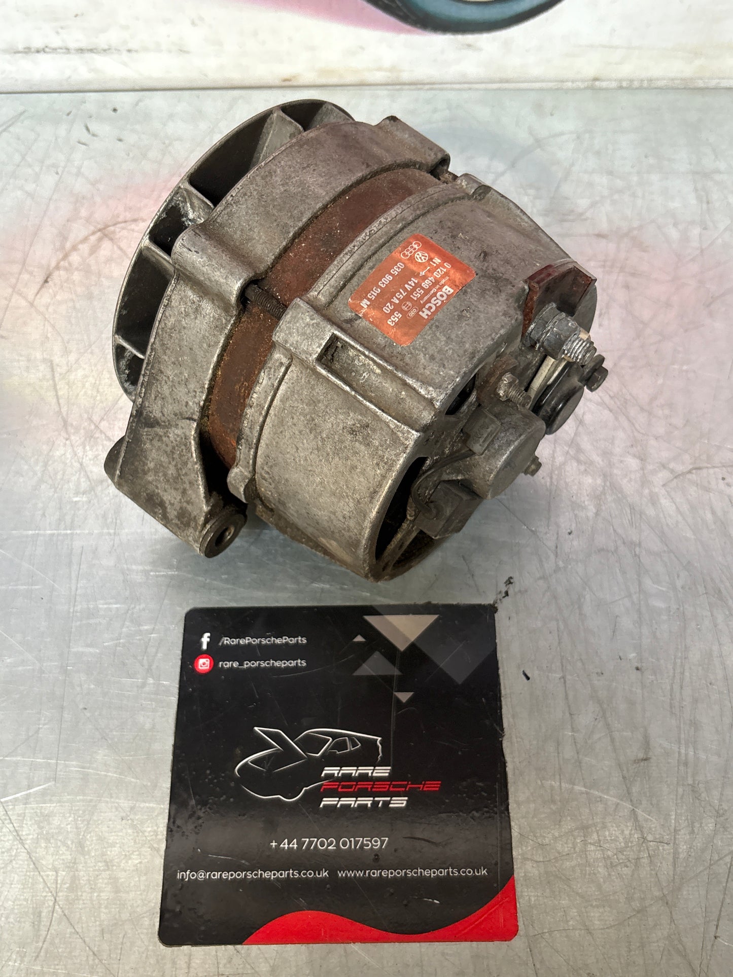 Porsche 924 924 Turbo alternator 0120469551, 035903015M, used