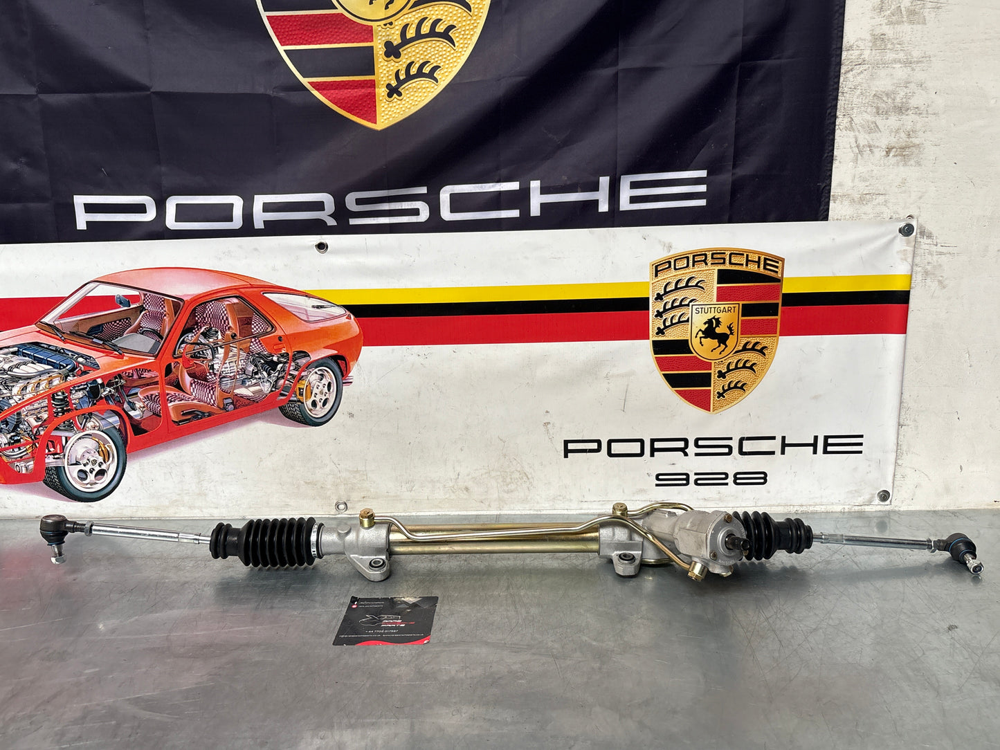 Porsche 928 928S right hand drive, RHD steering rack, refurbished  -86