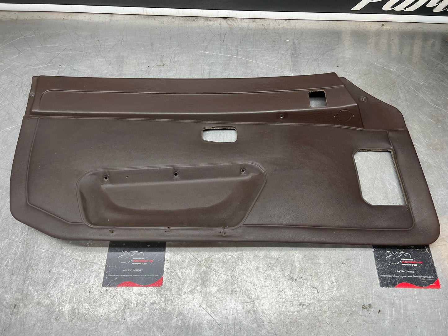 Porsche 924/944 early Porsche brown door card used condition left side, Rhd, 478867011