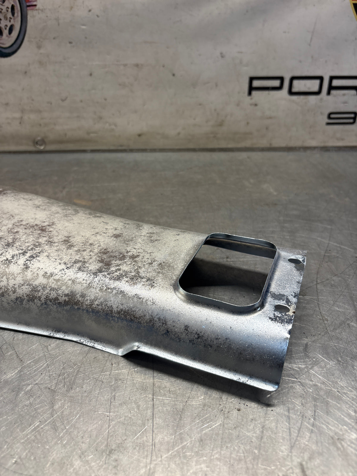Porsche 928 heat protection plate, later type 92850449101, refurbished