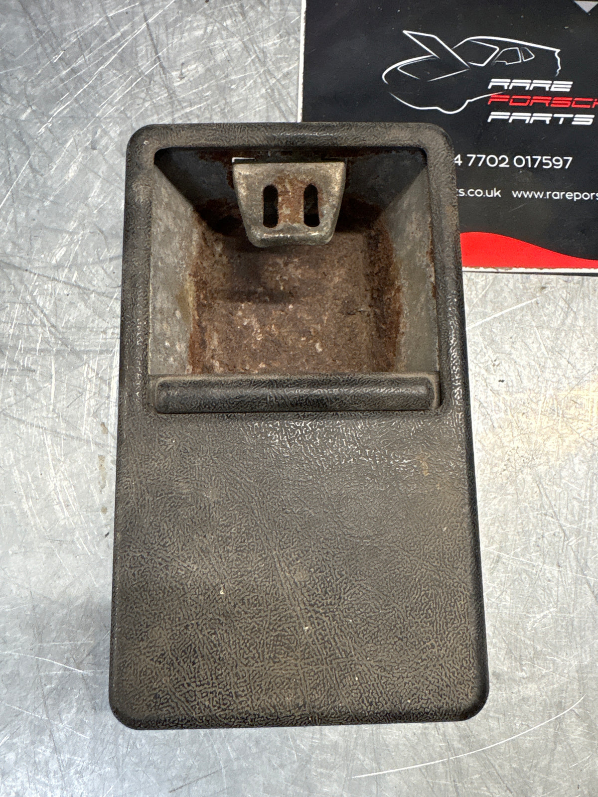 Porsche 924/944 black ashtray, 94455230500, refurbished (Copy)