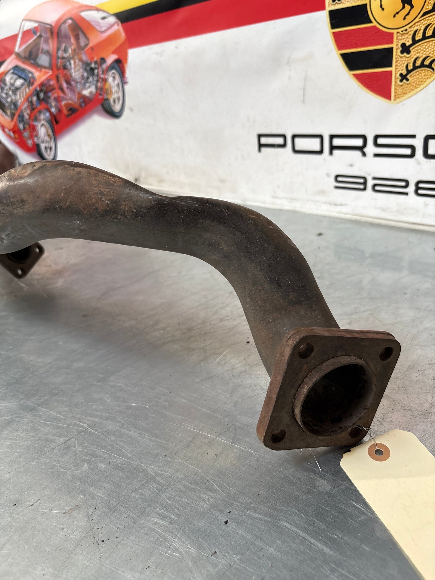 Porsche 924 Turbo / Carrera GT Down Pipe, middle section, used 93111105103