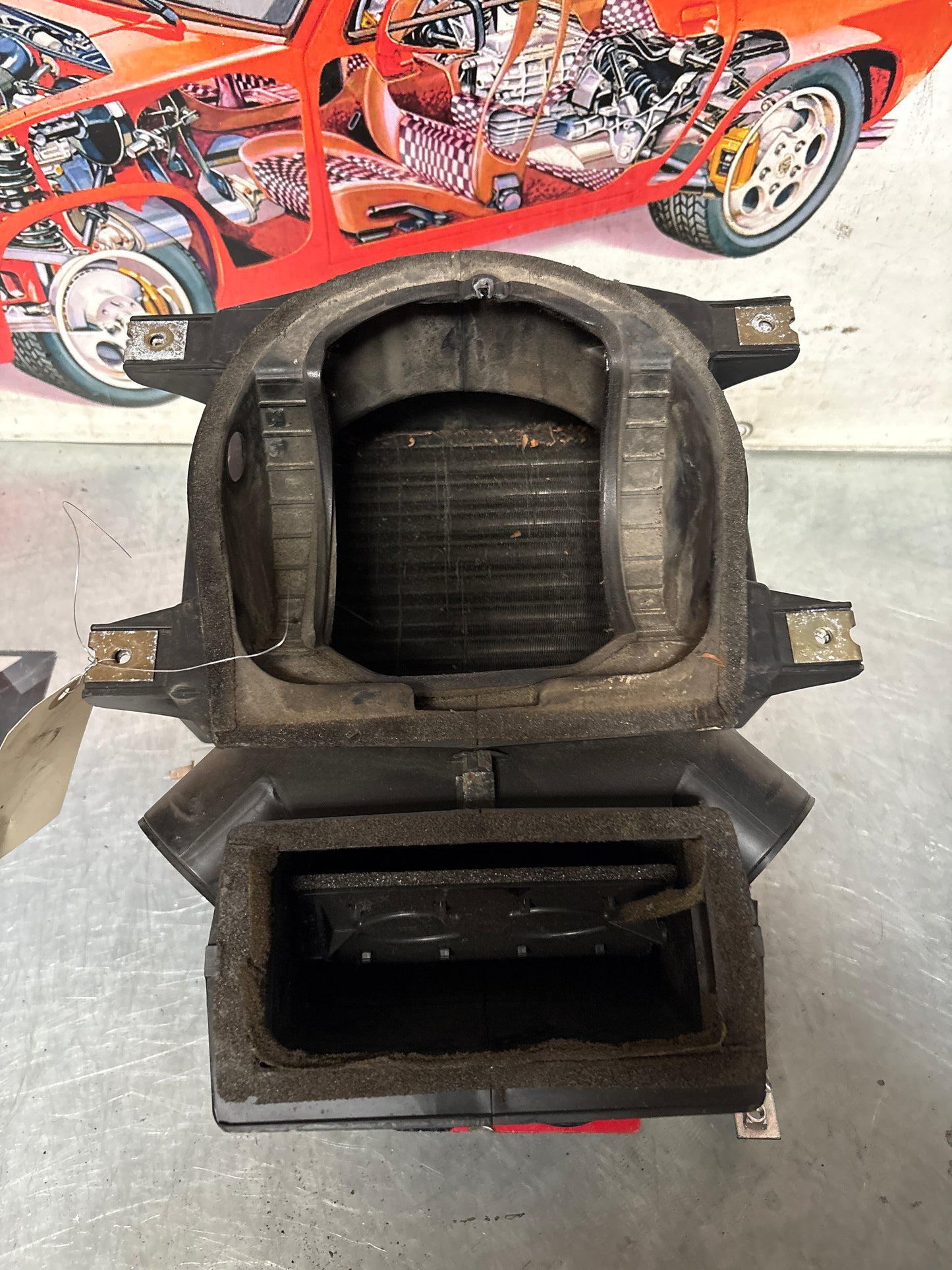 Porsche 924 80-85 944 82-85.5 heater blower fan assembly, complete 321819096 / 321819088 / 321819087 / 321819095 used