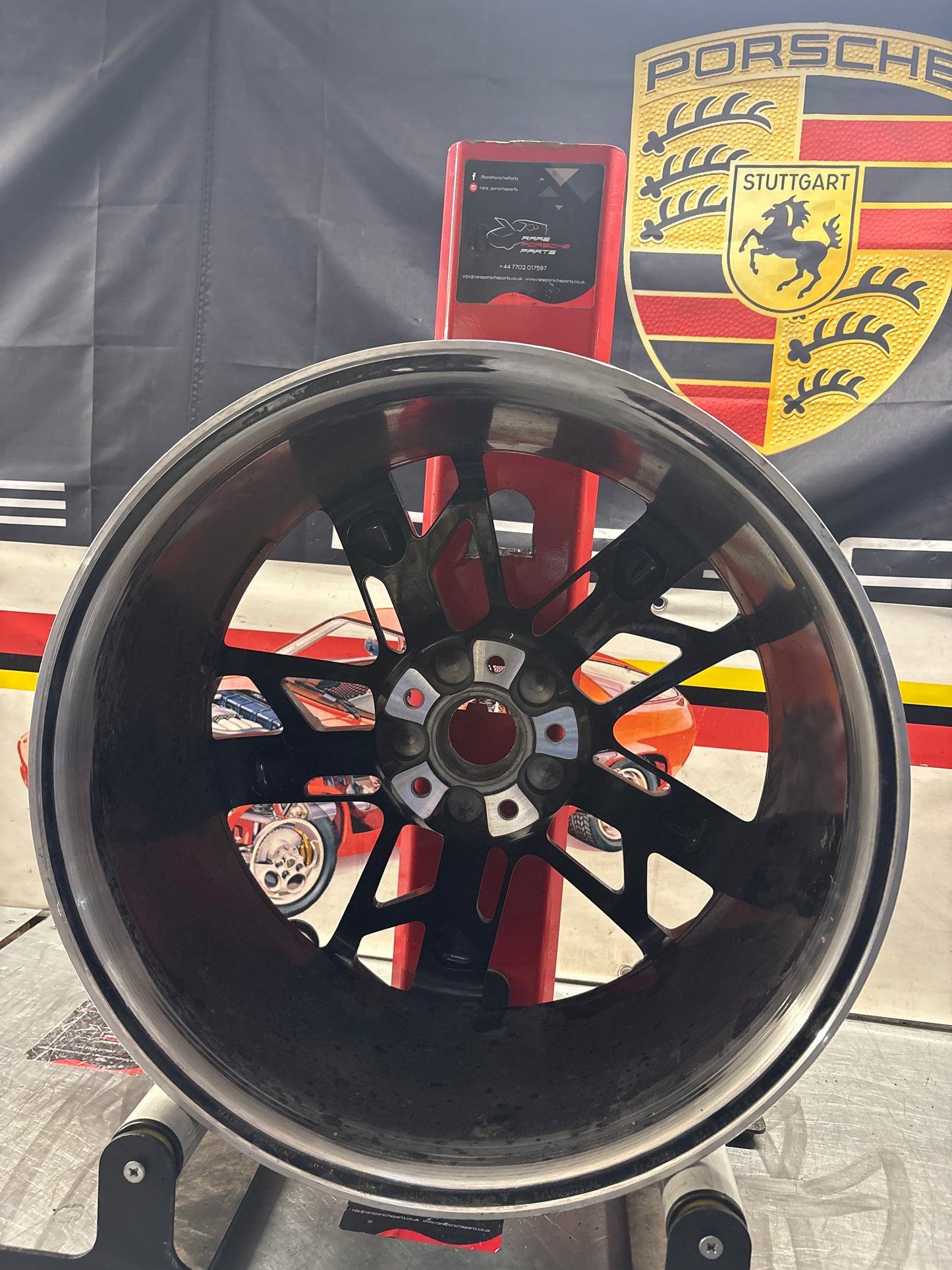 Porsche Taycan cross turismo wheel, for spares or repair, no buckle 9J1601025AL 9.5Jx21 ET60