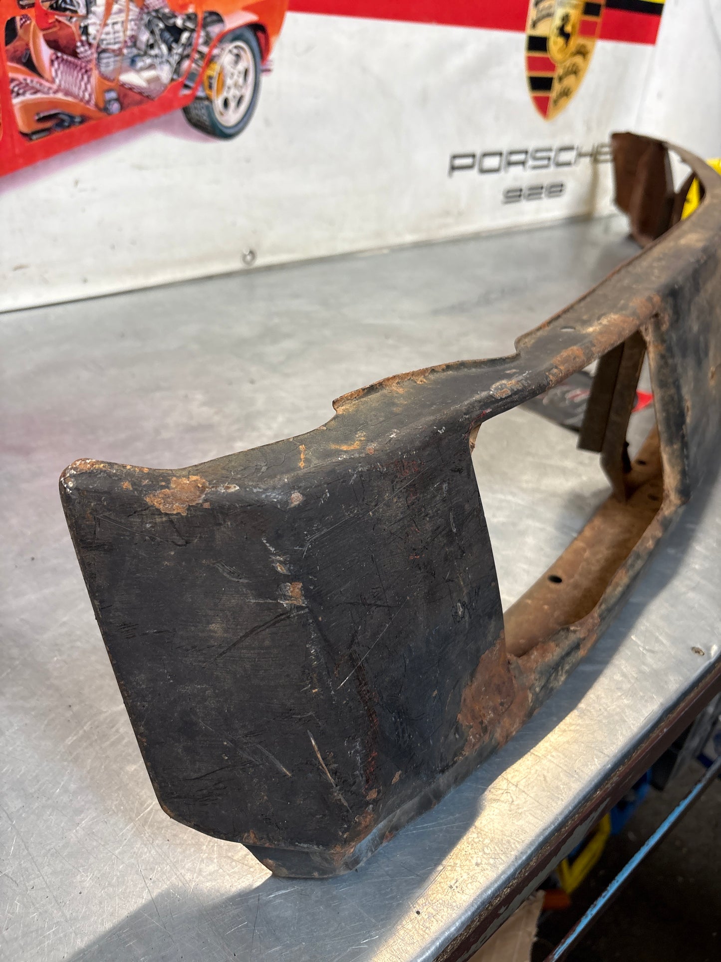 Porsche 914 front bumper, used 91450591010 / 91450500910