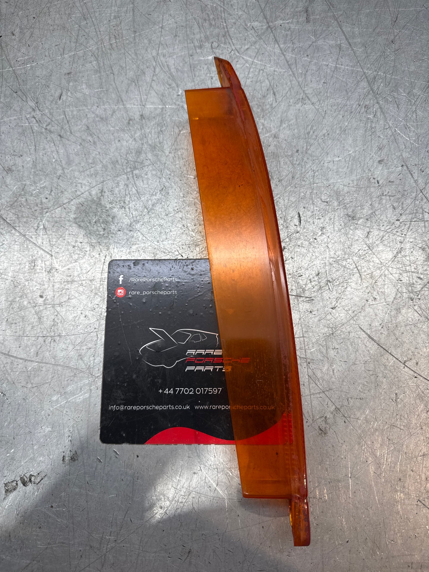 Porsche 944 S2 right hand indicator lens, 95163116201 used, cracked