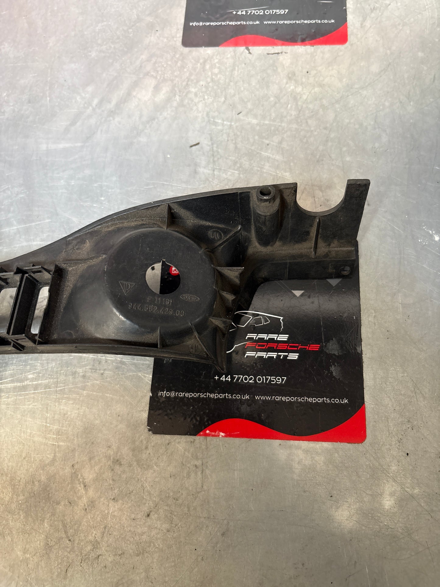 Porsche 944 Turbo S2 / 968 Left side steering wheel dash trim bezel, used, check the photos for damages! 94455242900