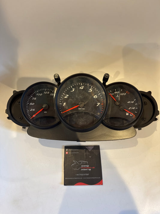 Porsche Boxter 986 Instrument Cluster, unknown mileage 9866411070170C used