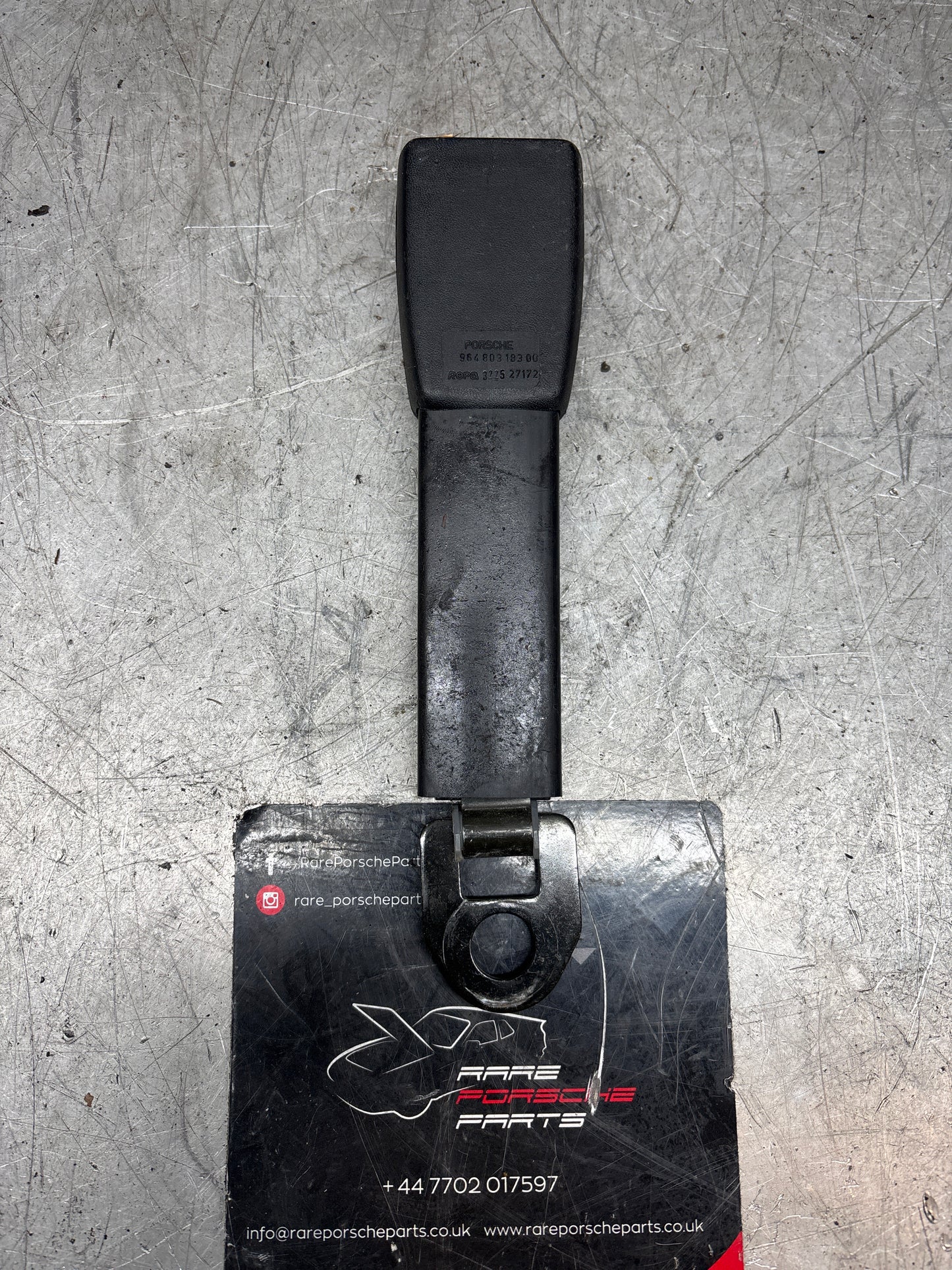 Porsche 911 964 seat belt buckle used 96480318300