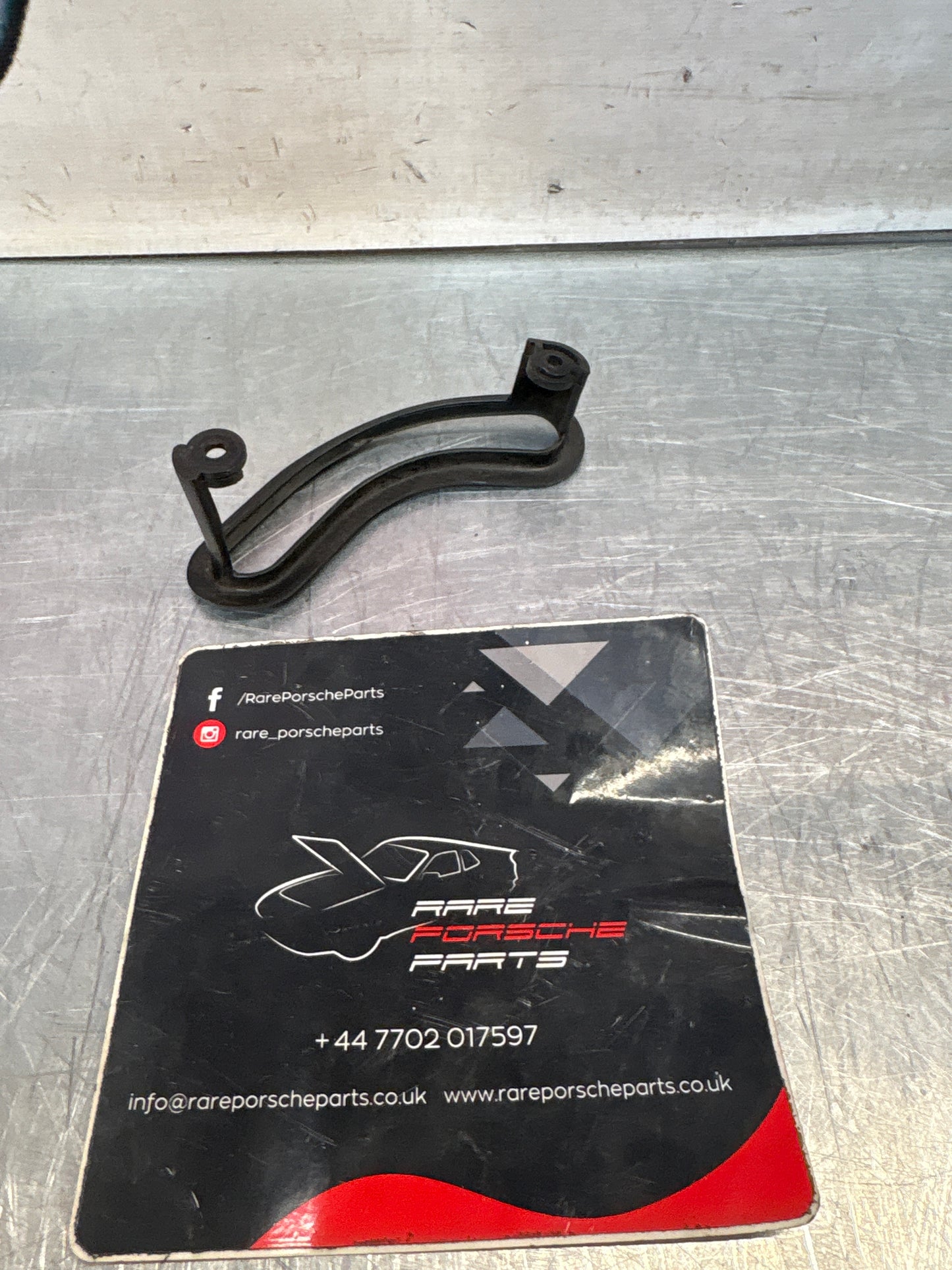 Porsche 928 seat belt grip handle left side, used 92855527504