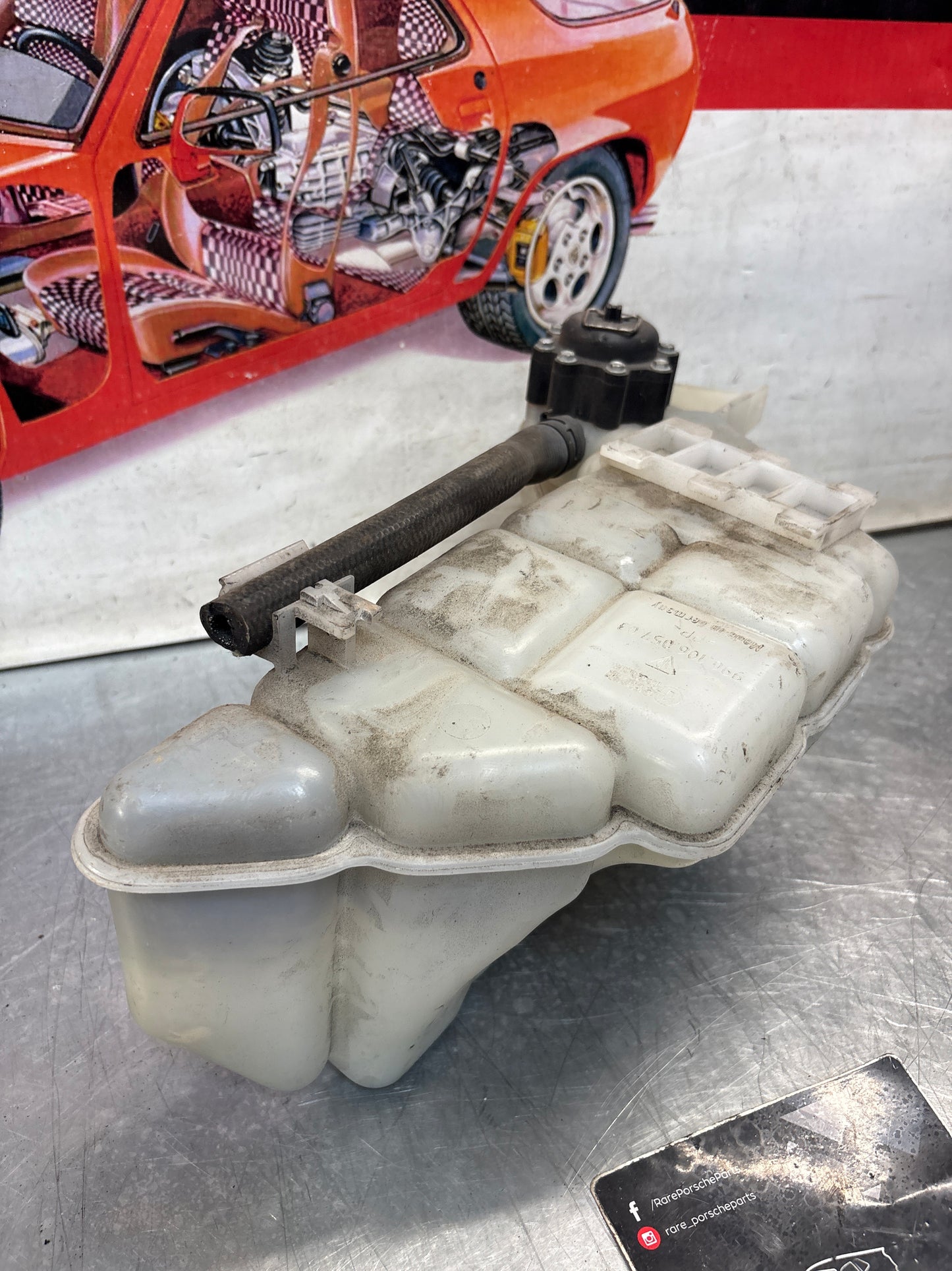 Porsche 911 996 / 997 coolant expansion tank, used 99610604756