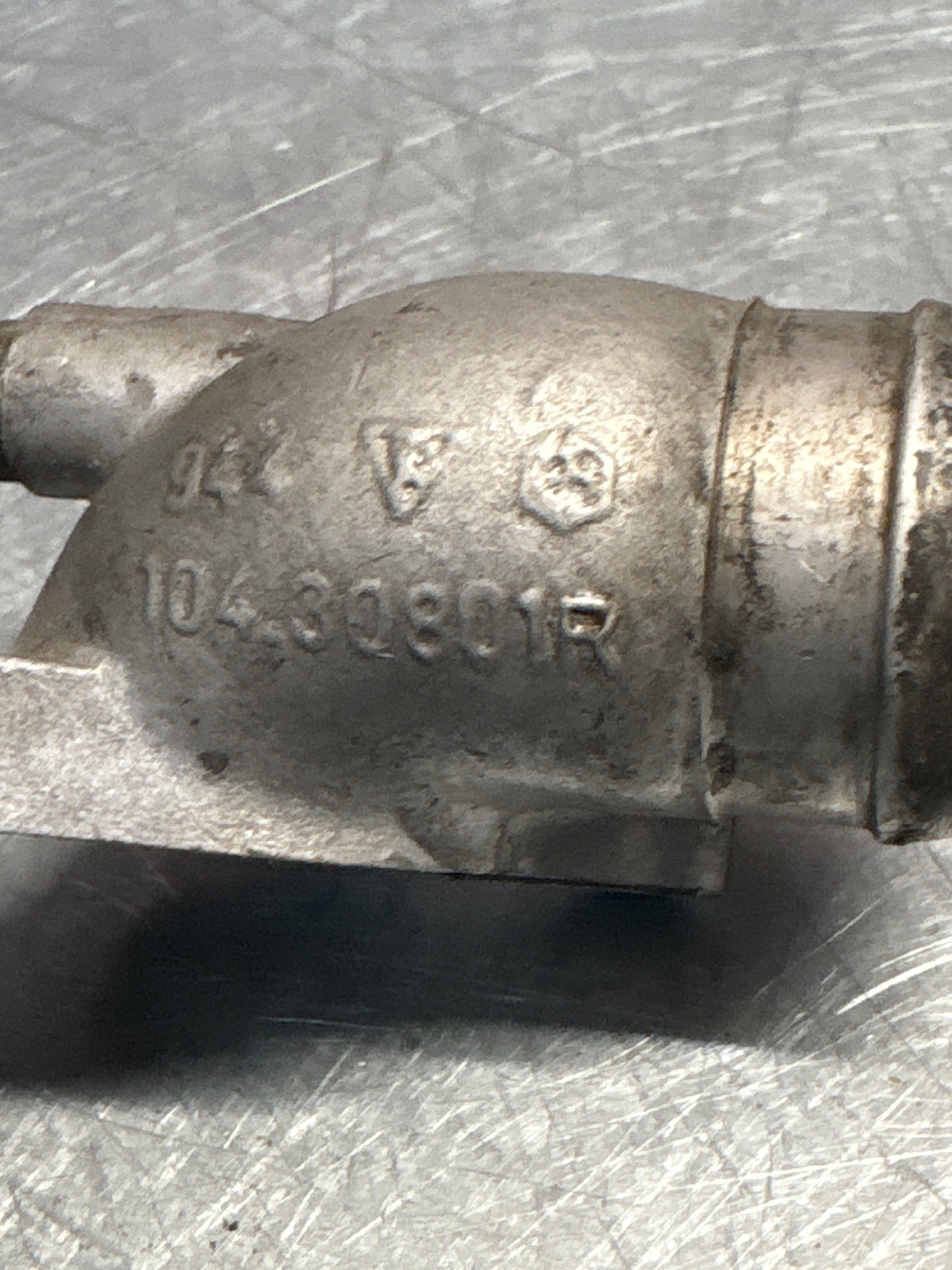 Porsche 944S water cooling neck, used 94410430801 / 94410430801R