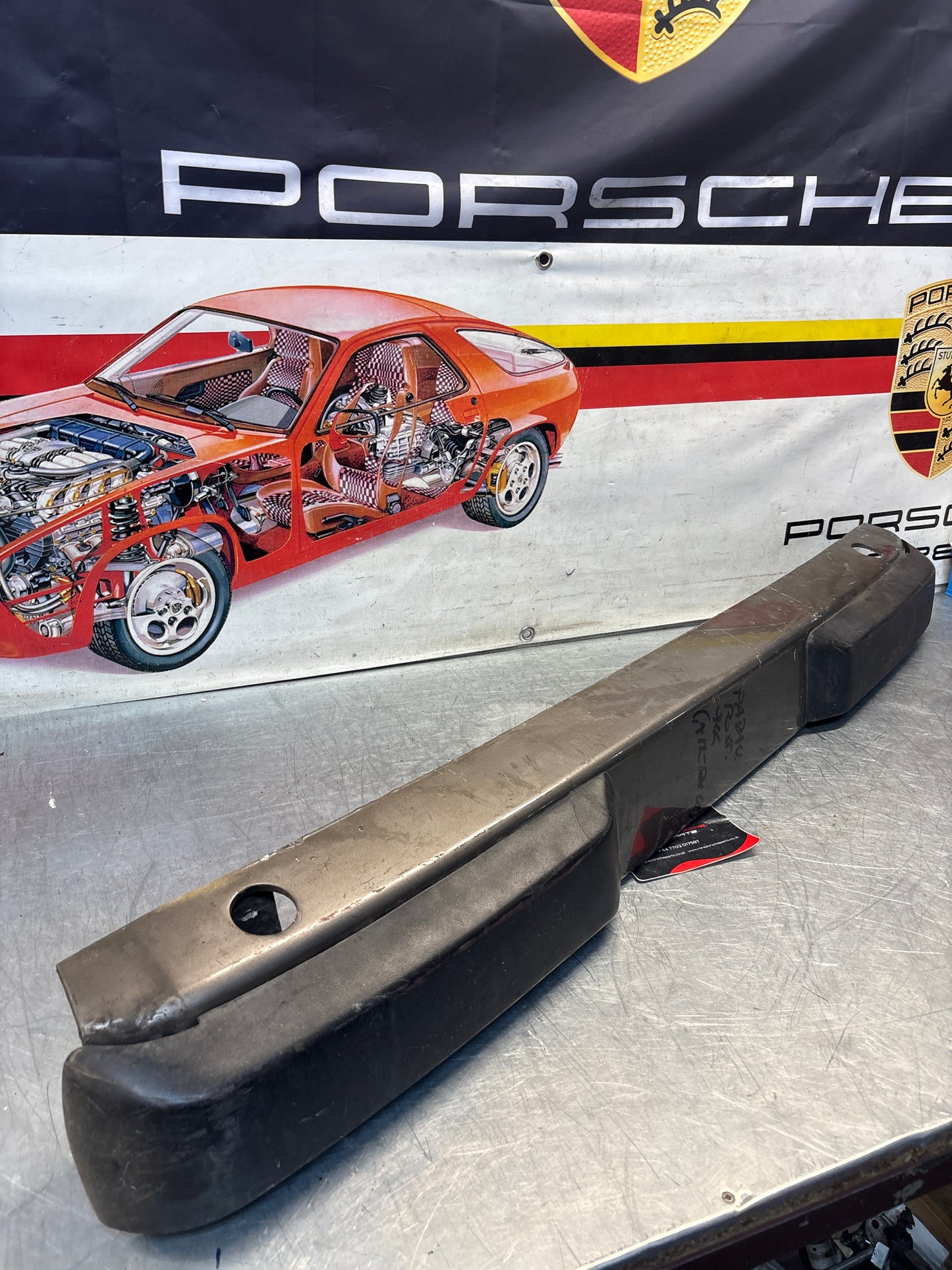 Porsche 944 Rear USA bumper, used 94450530100