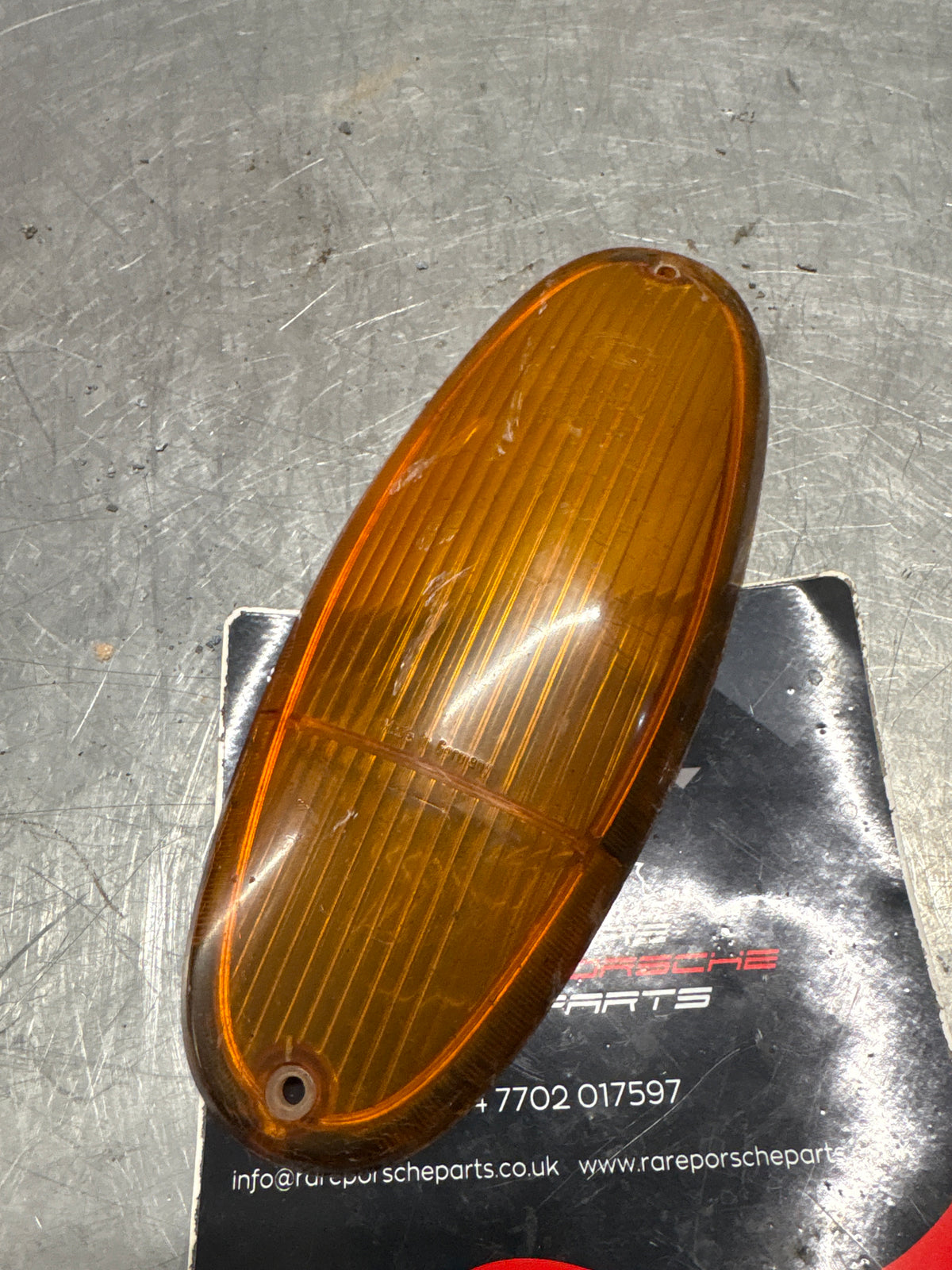 Porsche 914 indicator lense, used 91463193411