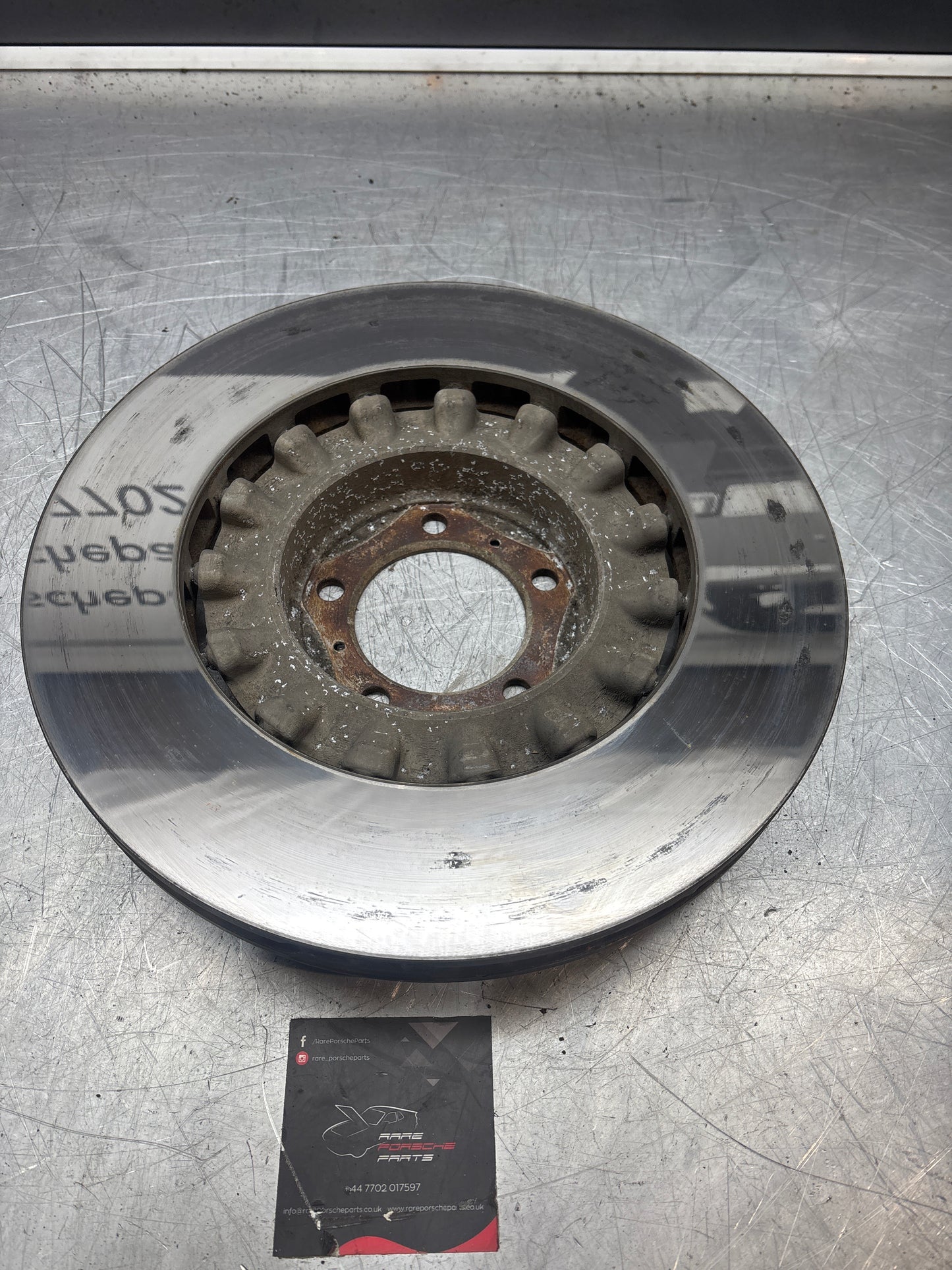 Porsche Taycan Front Left Disc Brake Rotor 9J1615301B, used