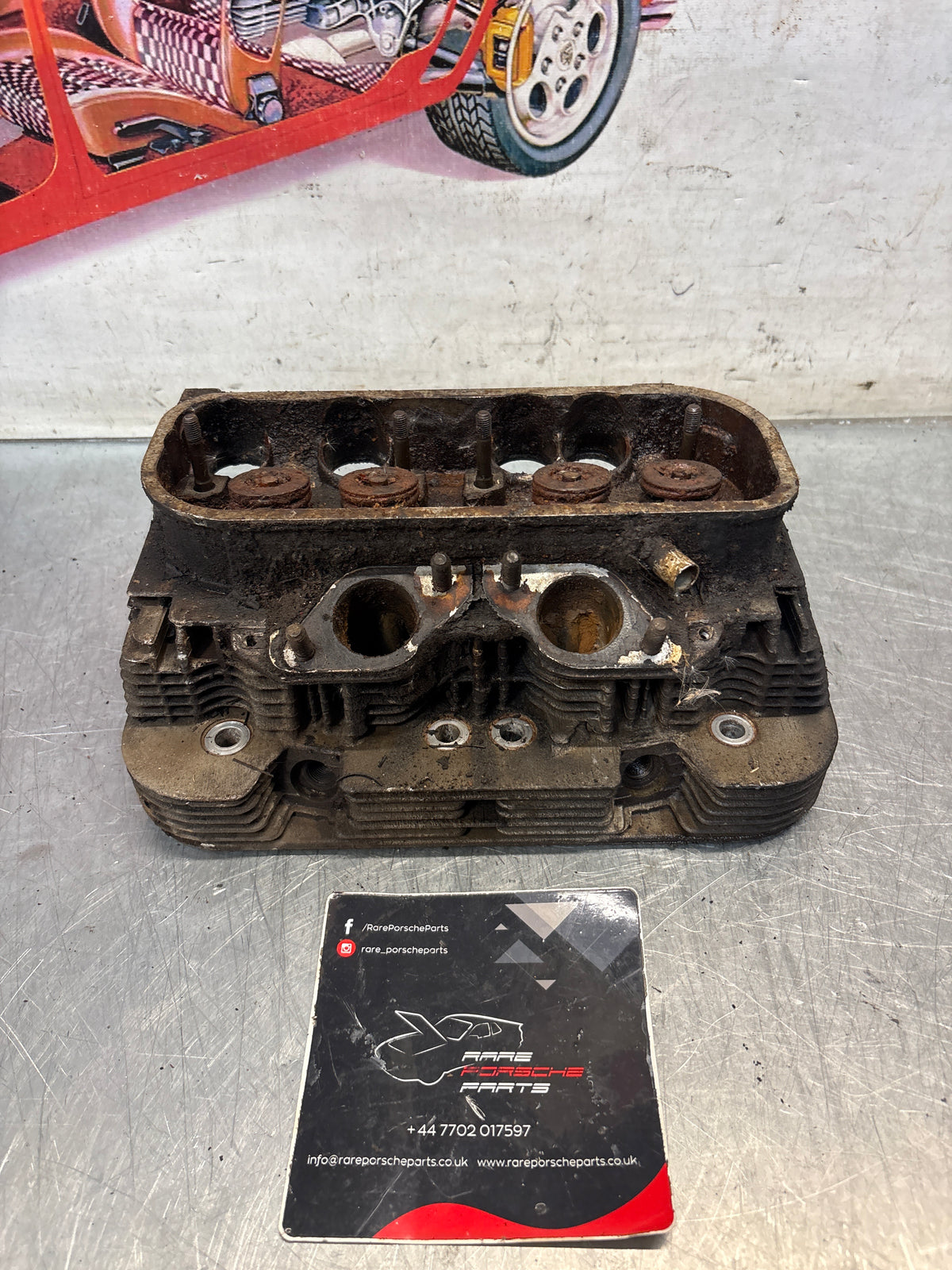 Porsche 914, cylinder head, right side, used 021101371J