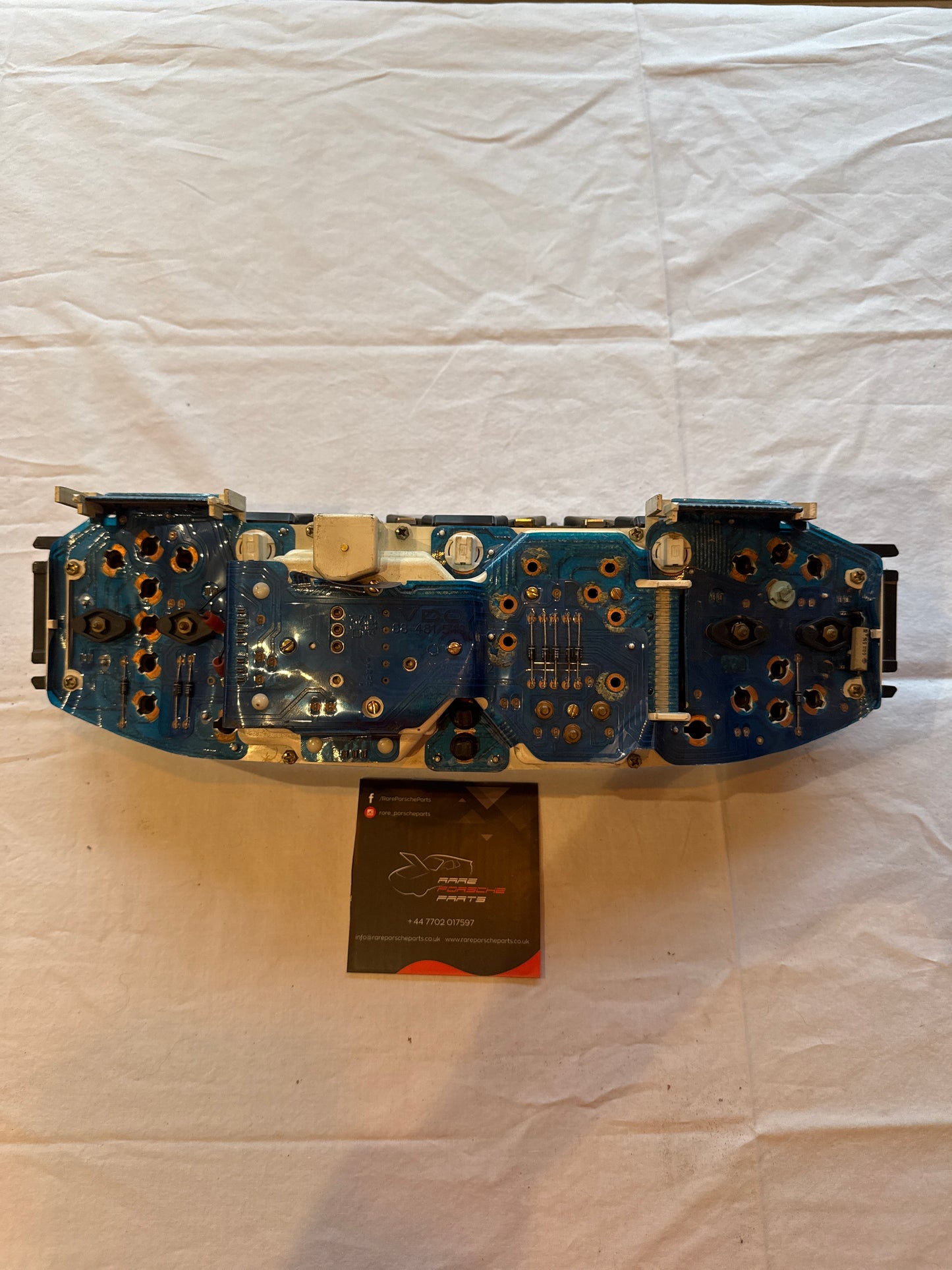 Porsche 944 dash clock binnacle pod speedometer, 94564131105 used 229277 miles