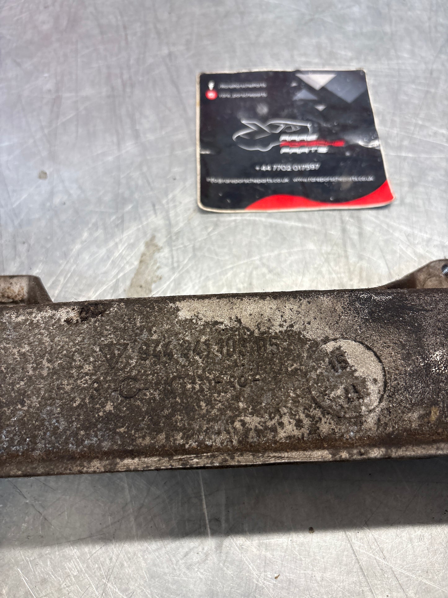 Porsche 944 / 968 Engine subframe bracket, used 94434110305