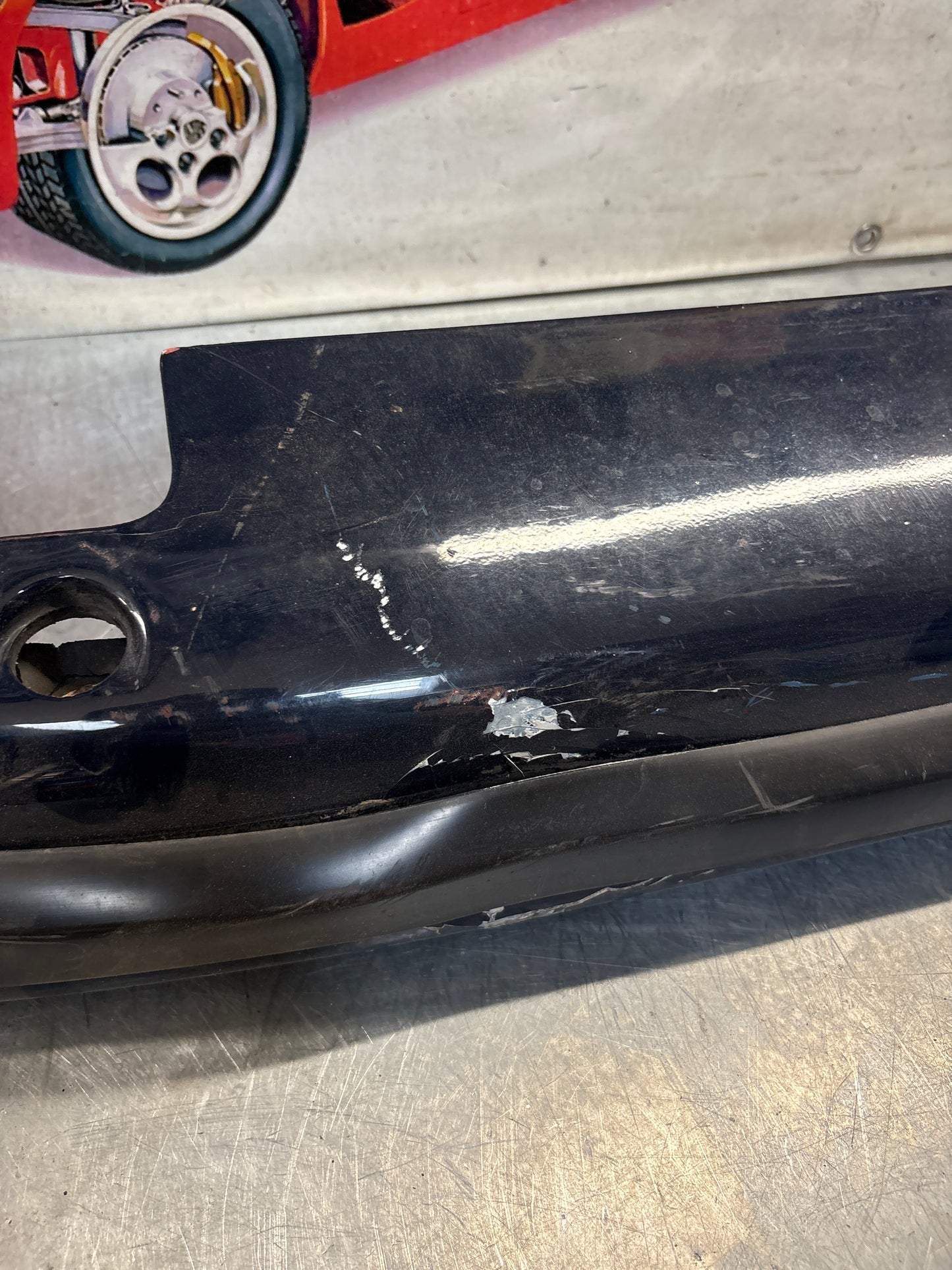 Porsche 924/924S rear bumper, used 477807313