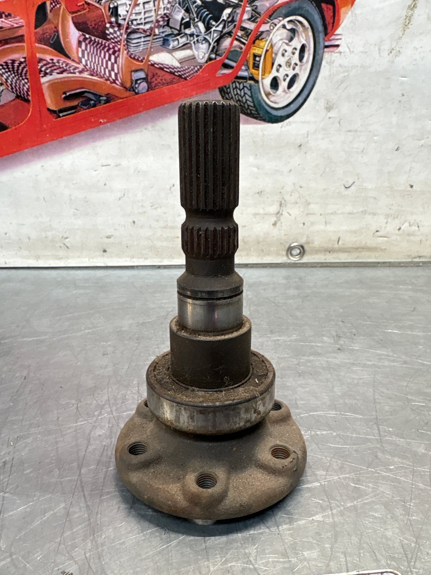 Porsche 928 drive flange, used 92242110104