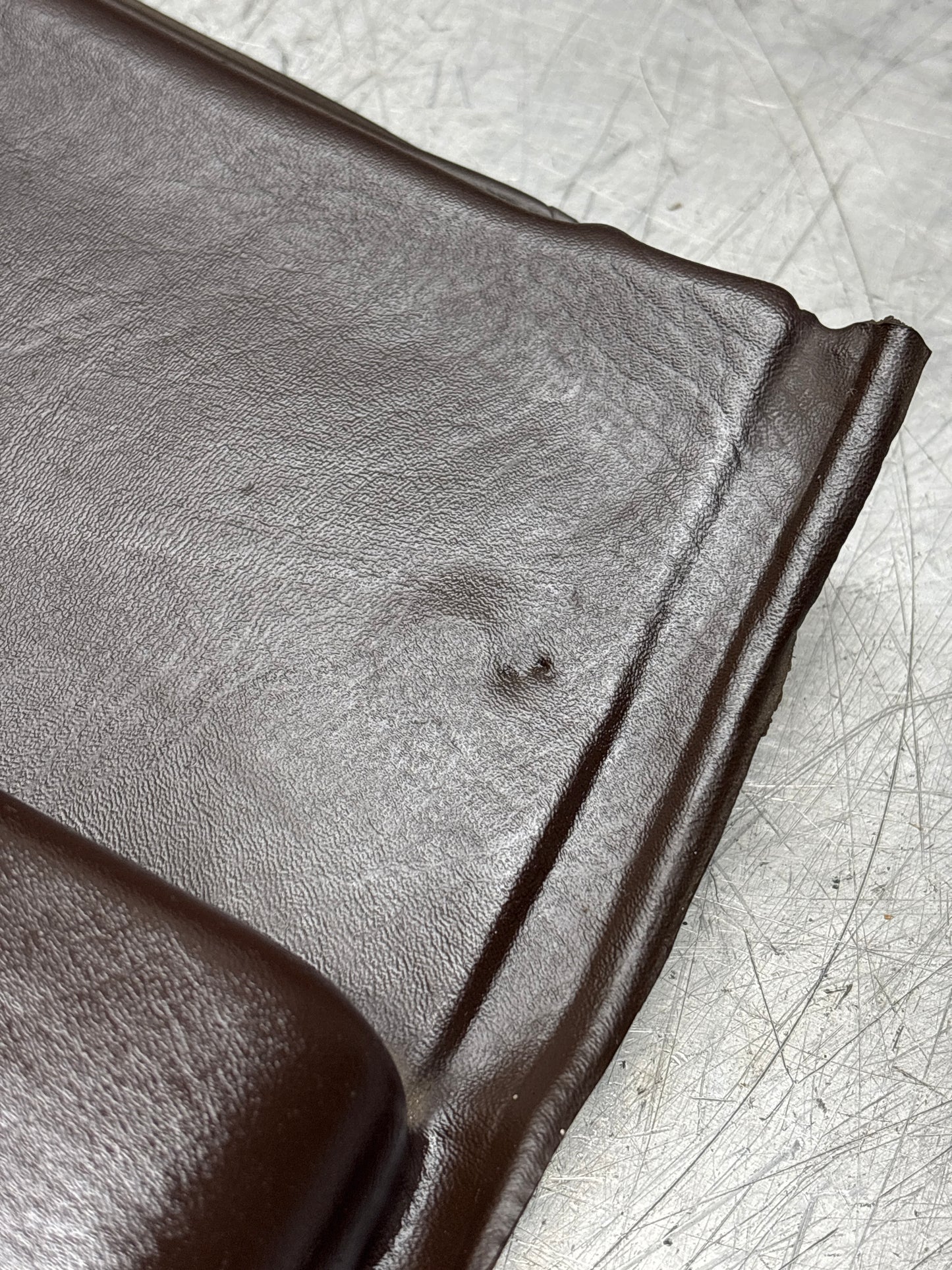 Porsche 944 924 brown left rear interior C Post trim /card . Quarter panel trim used, 94455502101