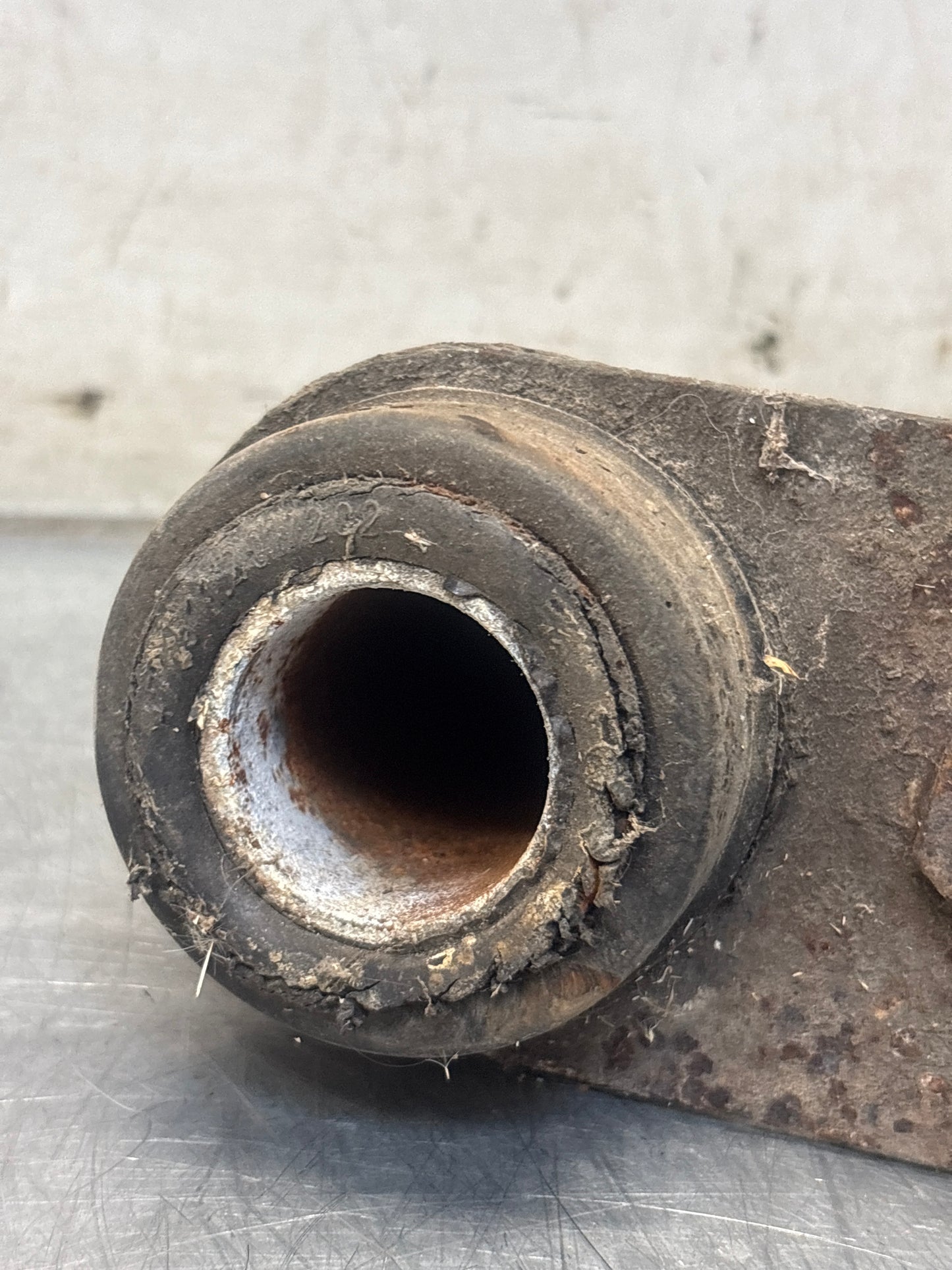 Porsche 924 / 944 left trailing arm, used 477511201