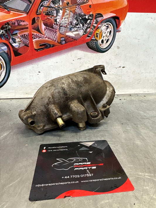 Porsche 928S throttle valve body housing, LHD, used 9281101993R