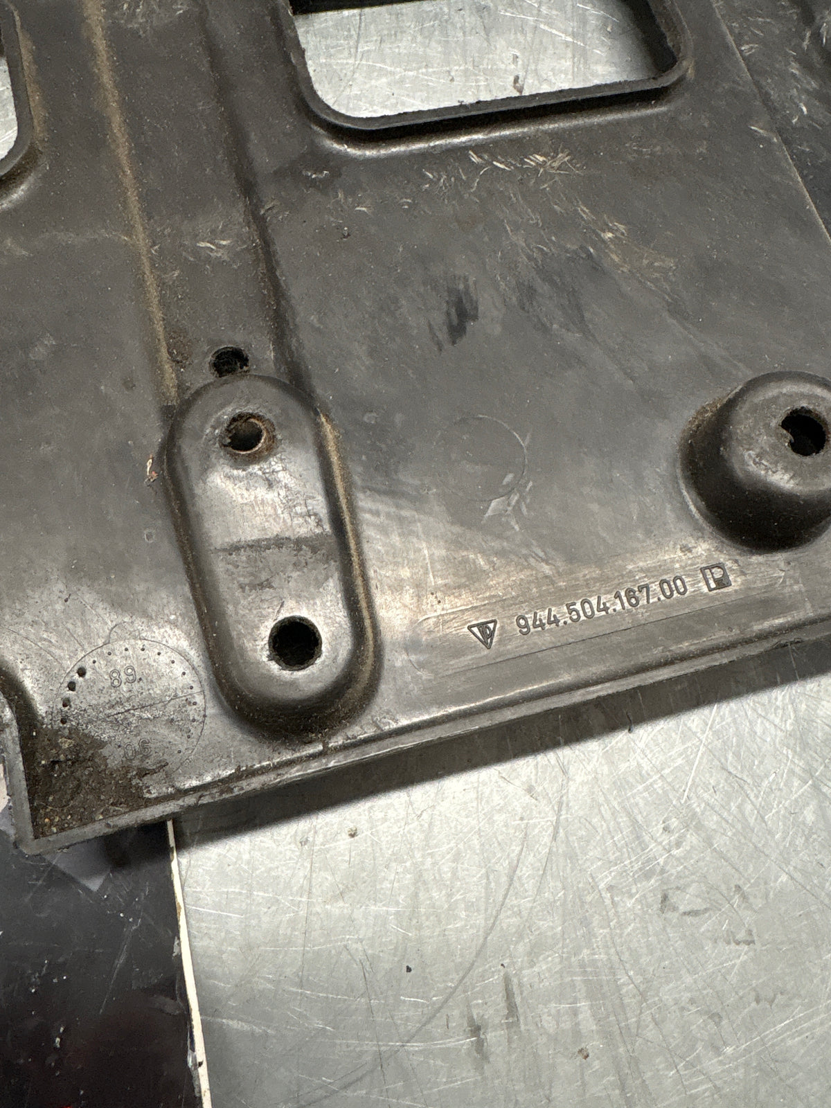 Porsche 944 Front under tray, protective plate 94450416700
