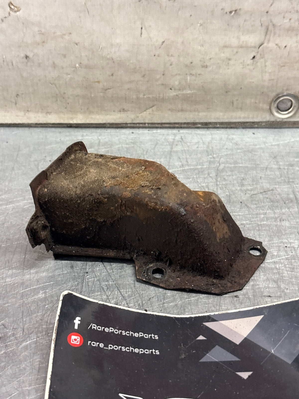 Porsche 914 air baffle plate, used 022119629