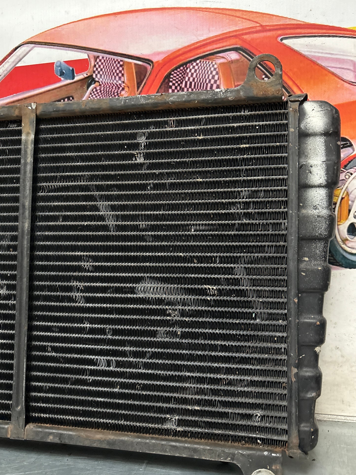 Porsche 924 radiator used 477121251A pressure tested