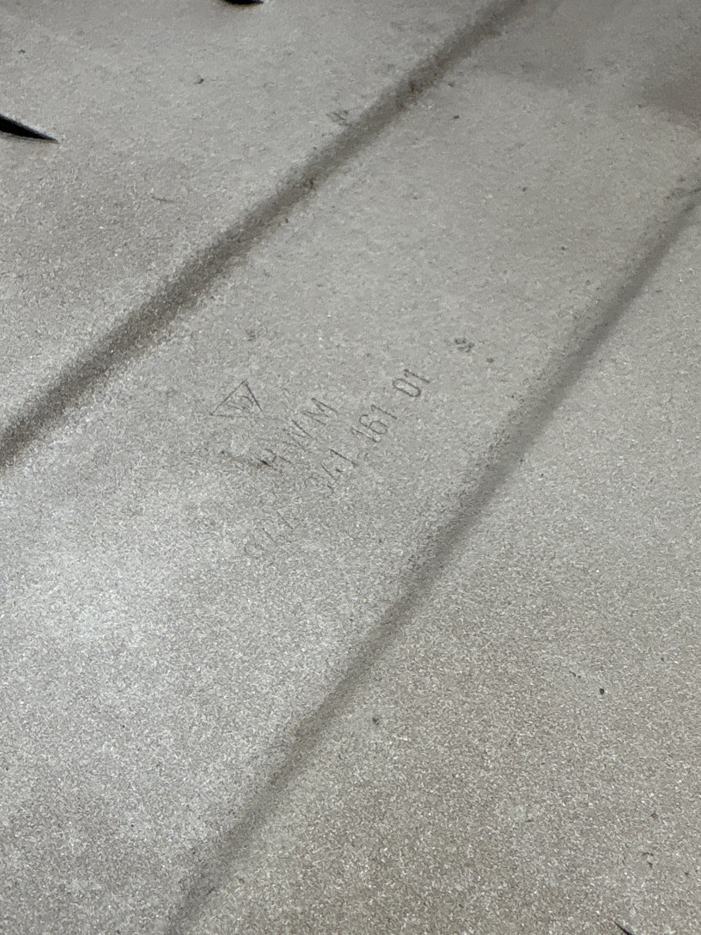 Porsche 944 engine tray / belly pan / undertray used. Aluminium. refurbished 94434116101