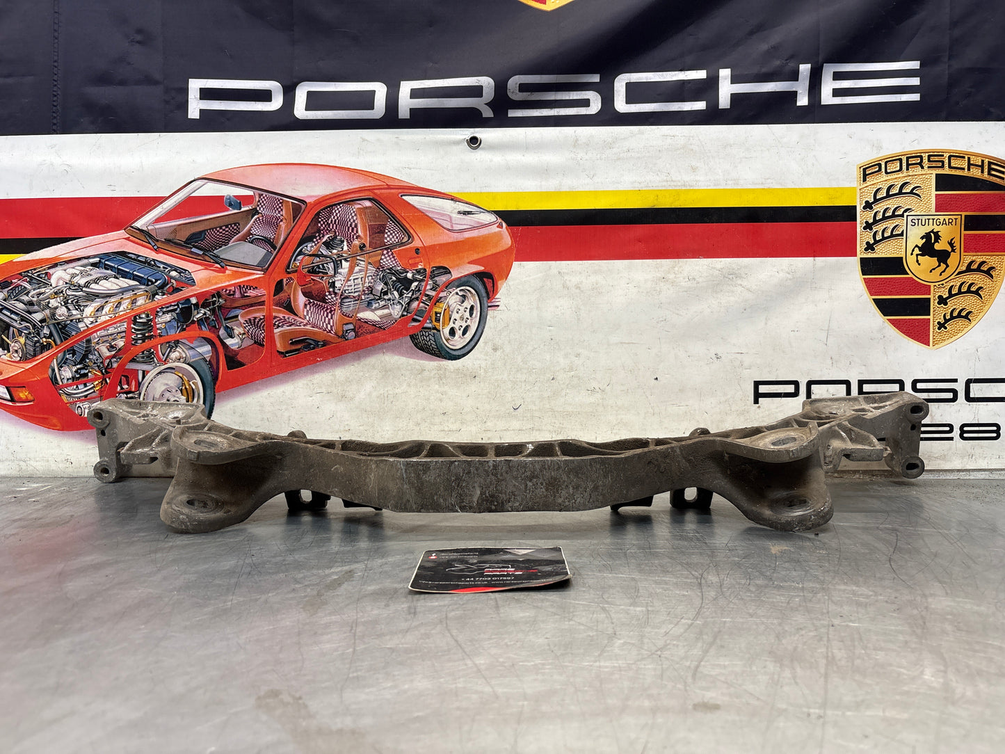 Porsche 928 4.7 S2 Rear Subframe 92833113117, used