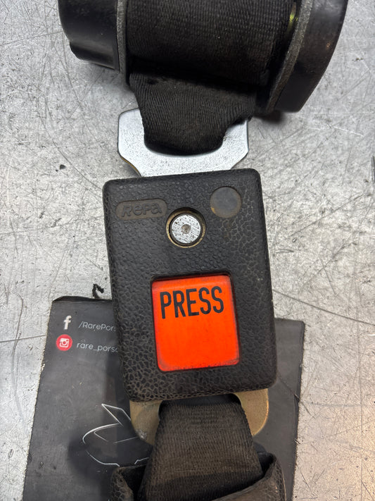 Porsche 924 944 2 point rear seat  belt with buckle 477857787A used