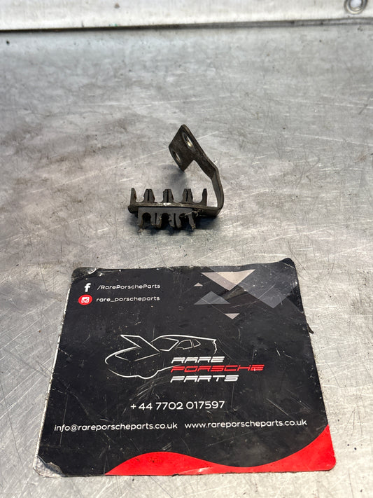 Porsche 924 fuel supply line  support bracket, used 047133191D