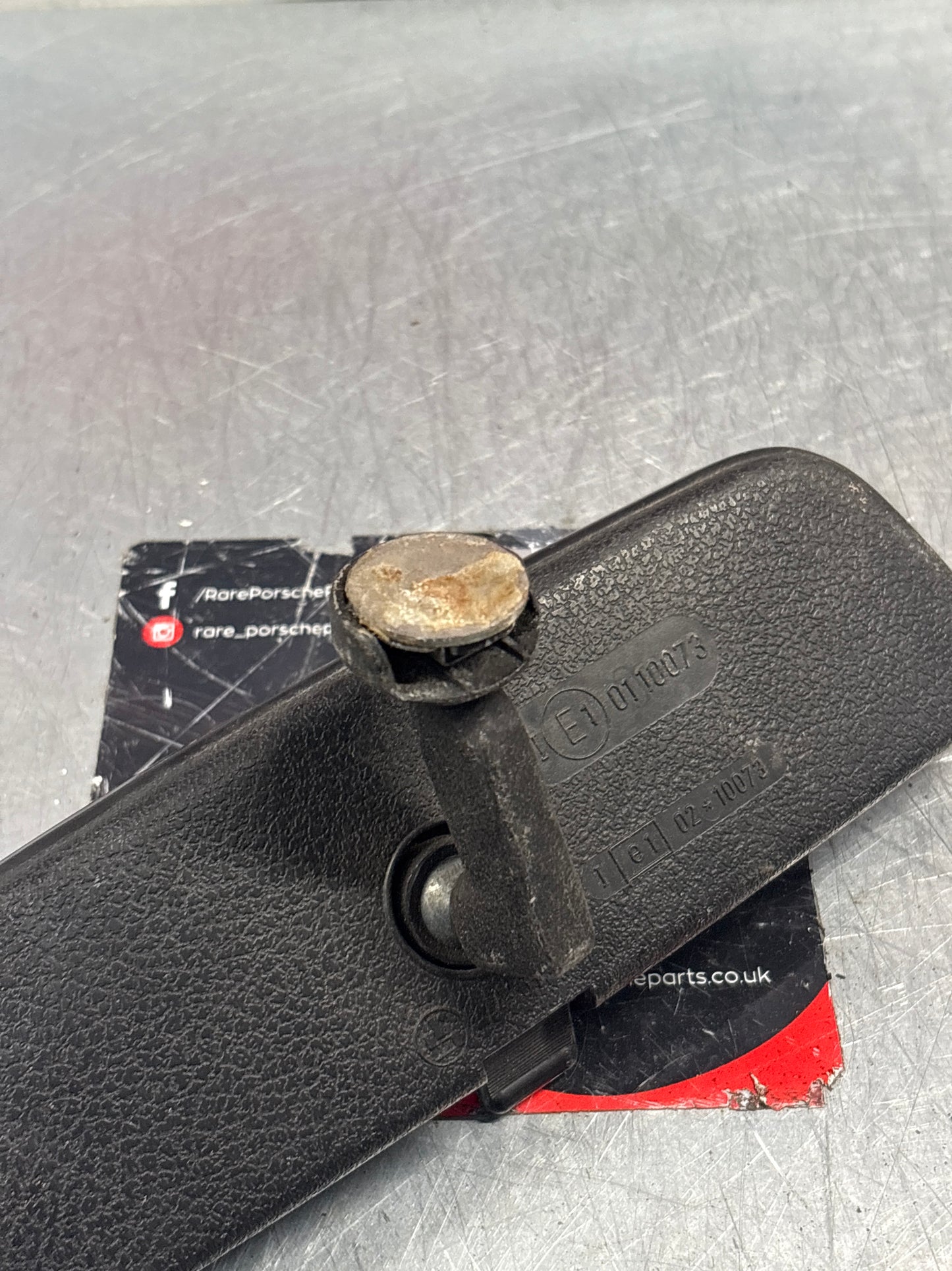 Porsche 924 944 rear view mirror used, for spares or repair 477857511