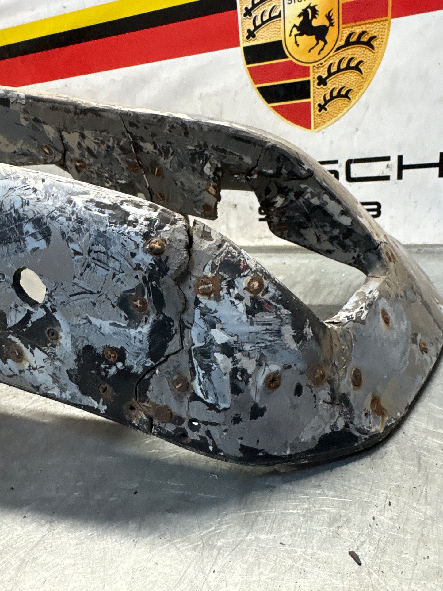 Porsche 928 front bumper cover panel, used 92850501306