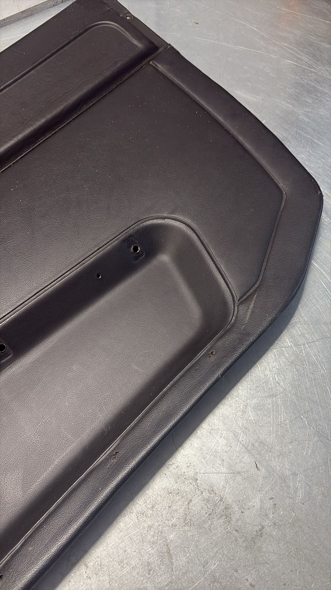 Porsche 924 / 944 Pair of early electric door cards, LHD 477867012 / 477867011