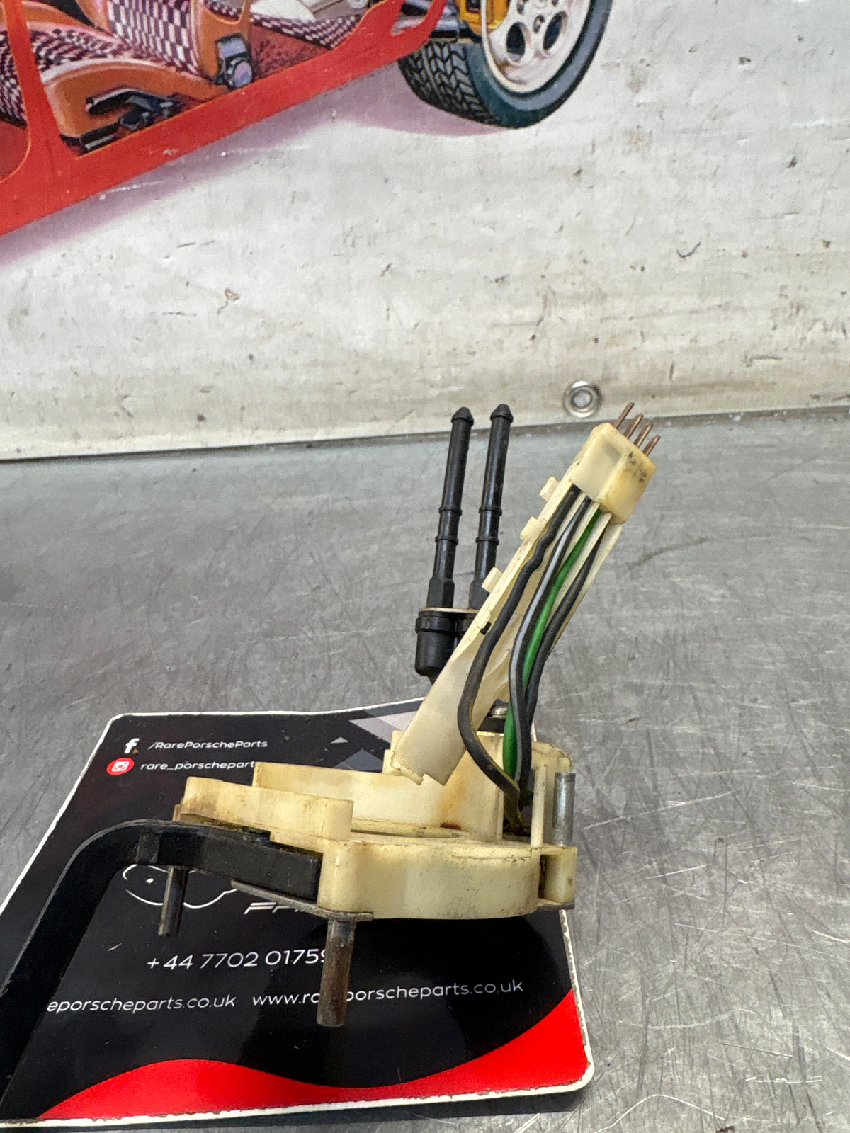 Porsche 914 steering coloumn wiper switch, used 91461391515