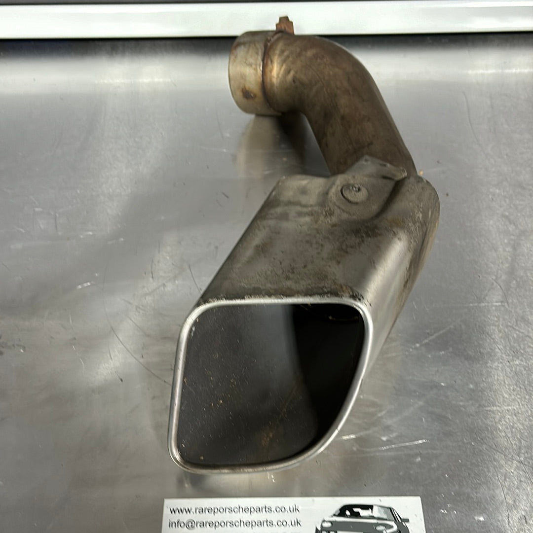 Porsche Cayenne E3 tailpipe, exhaust tip 9Y0253825C, used