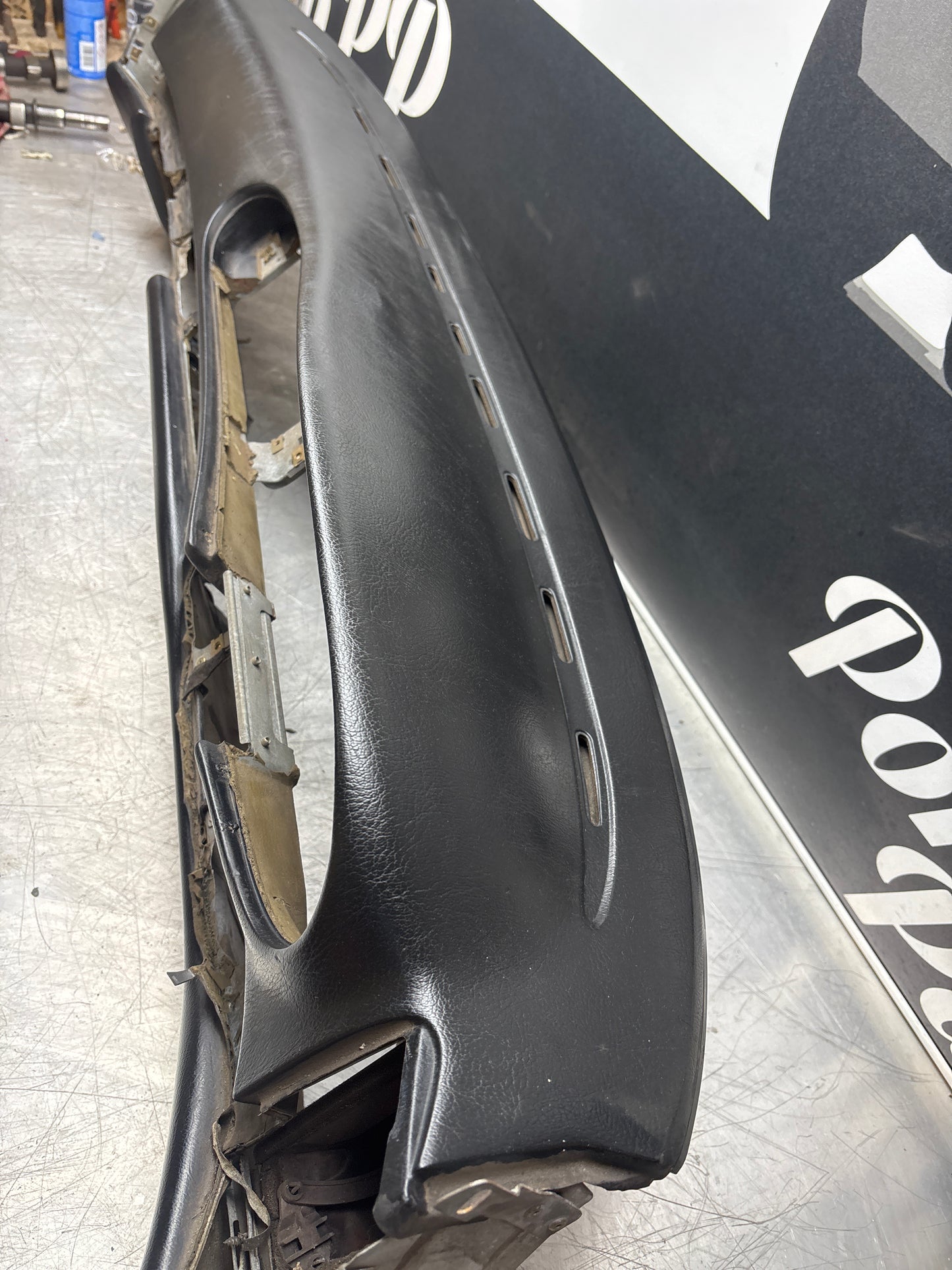 Porsche 944 / S2 ovales Armaturenbrett 1986- 92 Gebraucht Schwarz Rechtslenker