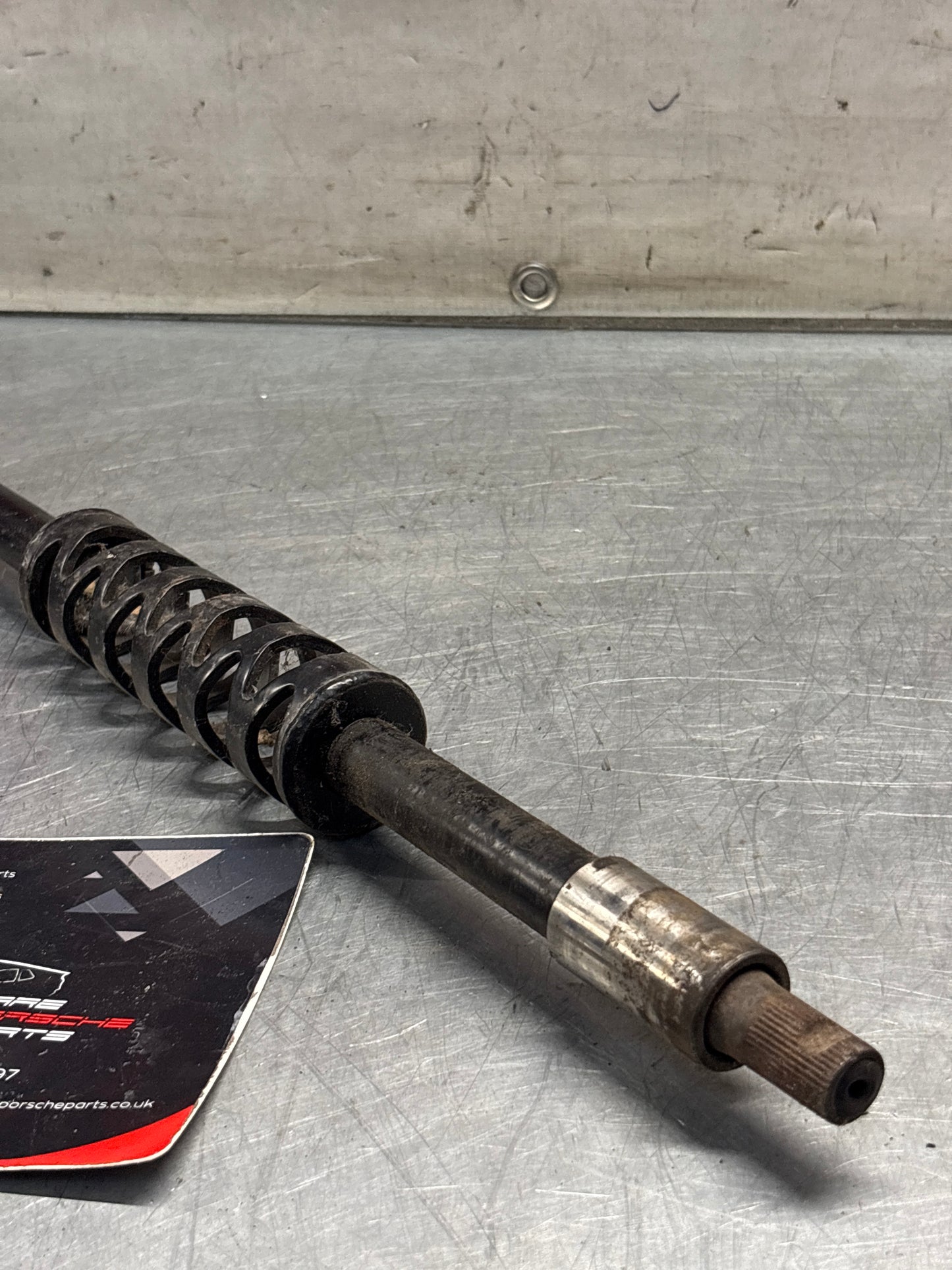 Porsche 924 / 924S / 944 LHD steering coloumn shaft, used 94434701904