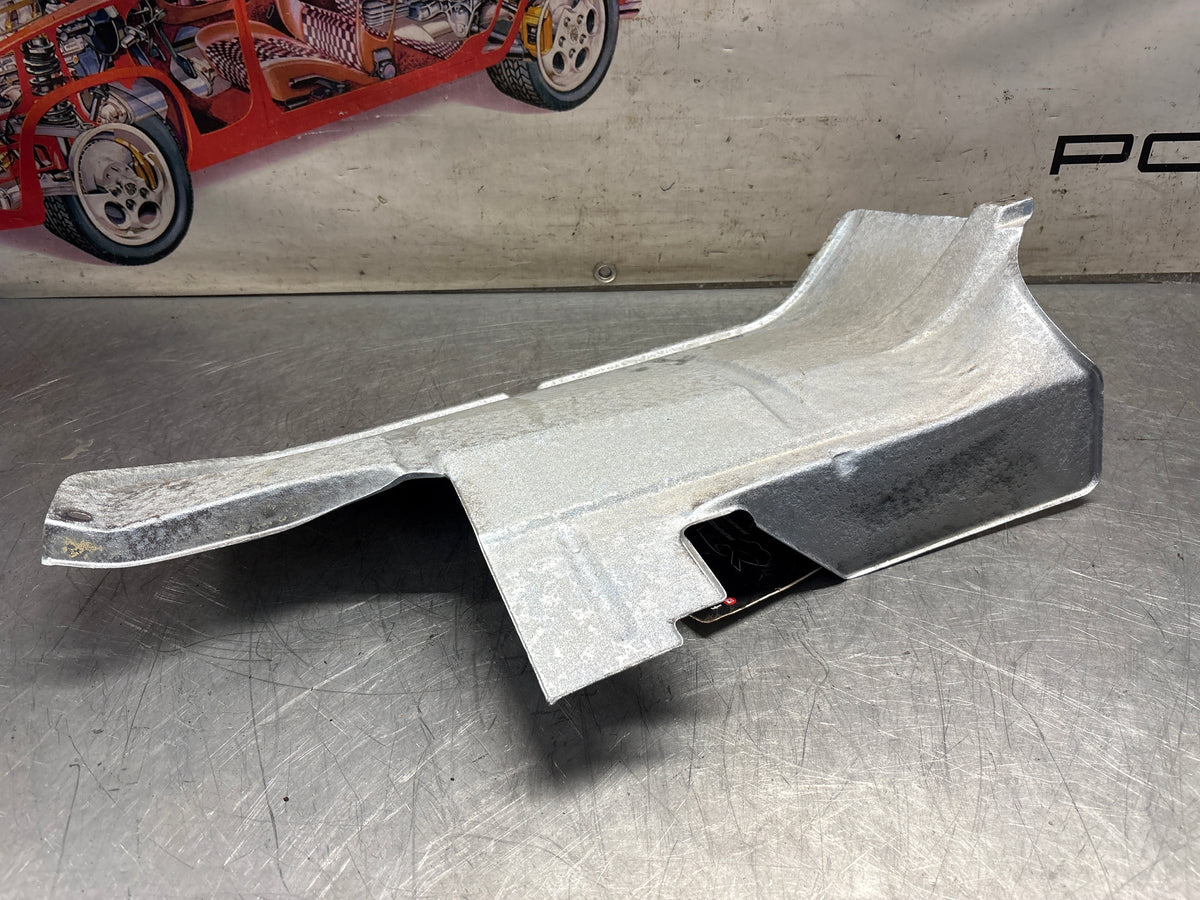 Porsche 924 early 76-79 automatic heat shield, refurbished 477813139A