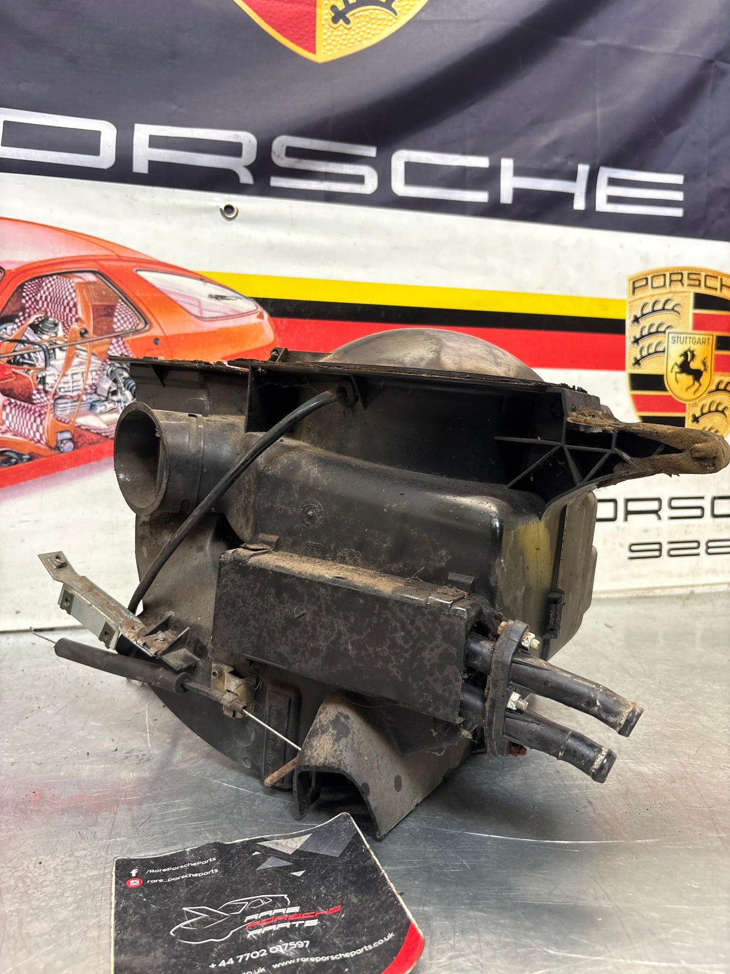 Porsche 924 80-85 944 82-85.5 heater blower fan assembly, complete 321819096 / 823819096A / 823819095A / 321819095 used