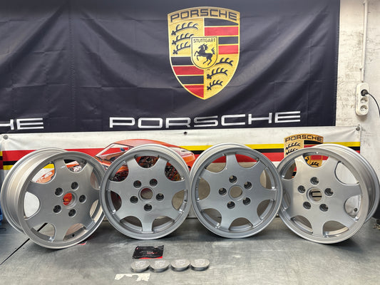 Porsche 964 944 D90 set of wheel, refurbished 94436211401 / 94436211601