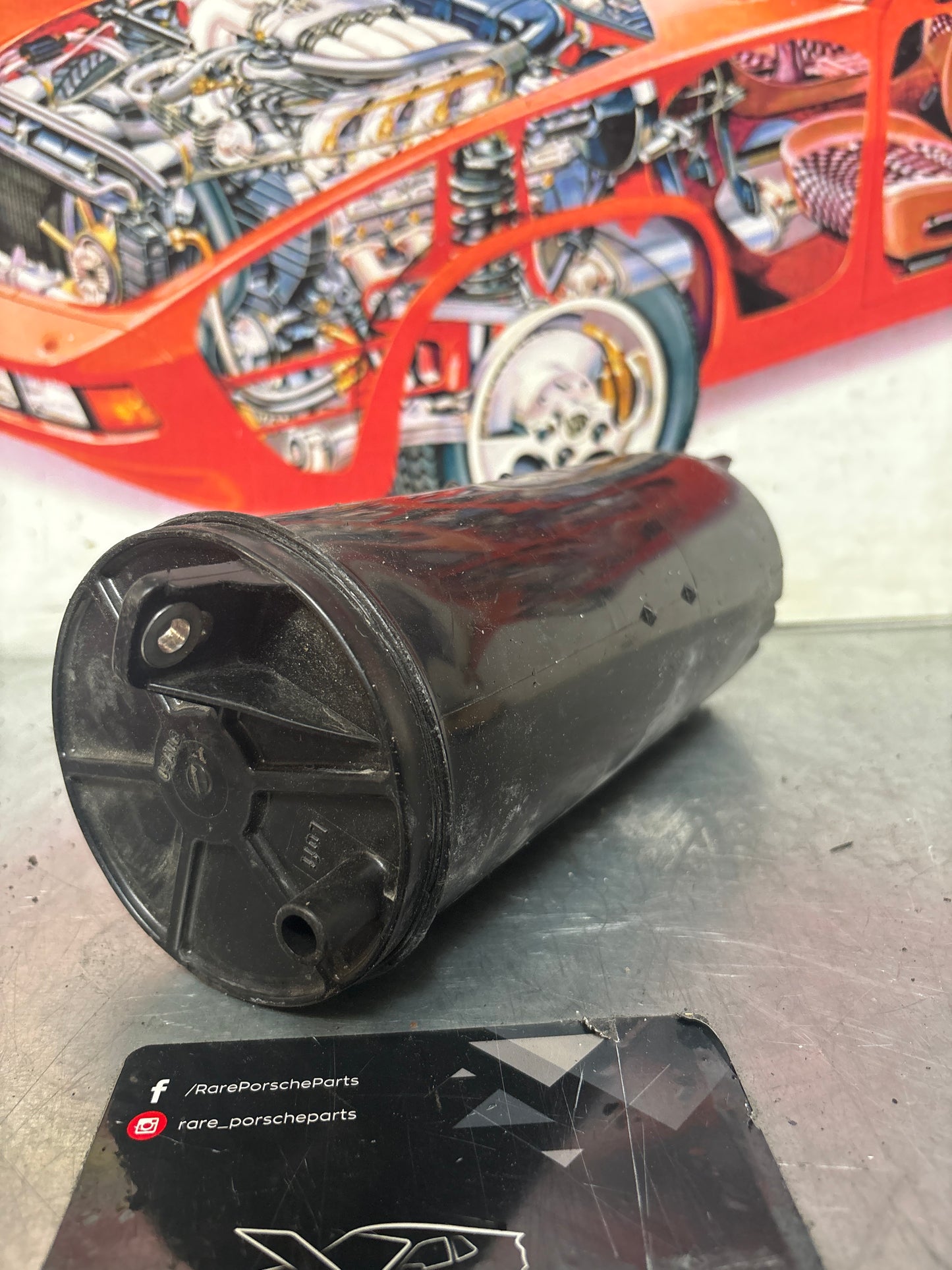 Porsche 964 Fuel Vapour Charcoal Canister, used 96420101700