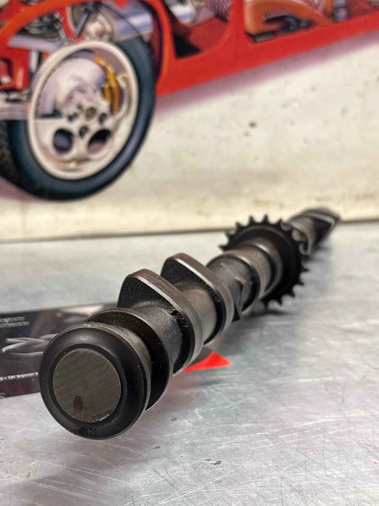 Porsche 928 S3 M28.45/46 engine Camshaft, intake side, cylinder 1-4, used 9281052913R / 92810529108