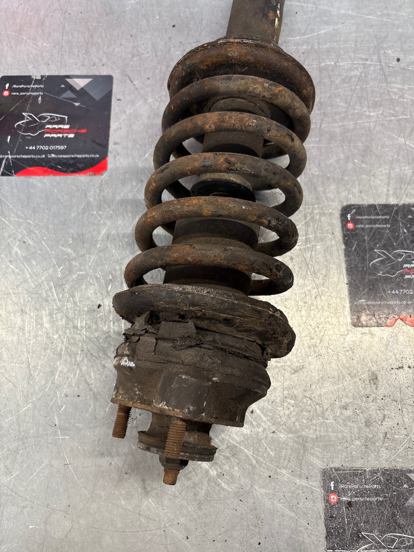 Porsche 928 front shock absorber, used 92834305504